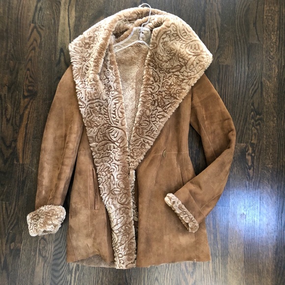 Blue Duck Sheepskin Shearling Fur Suede 